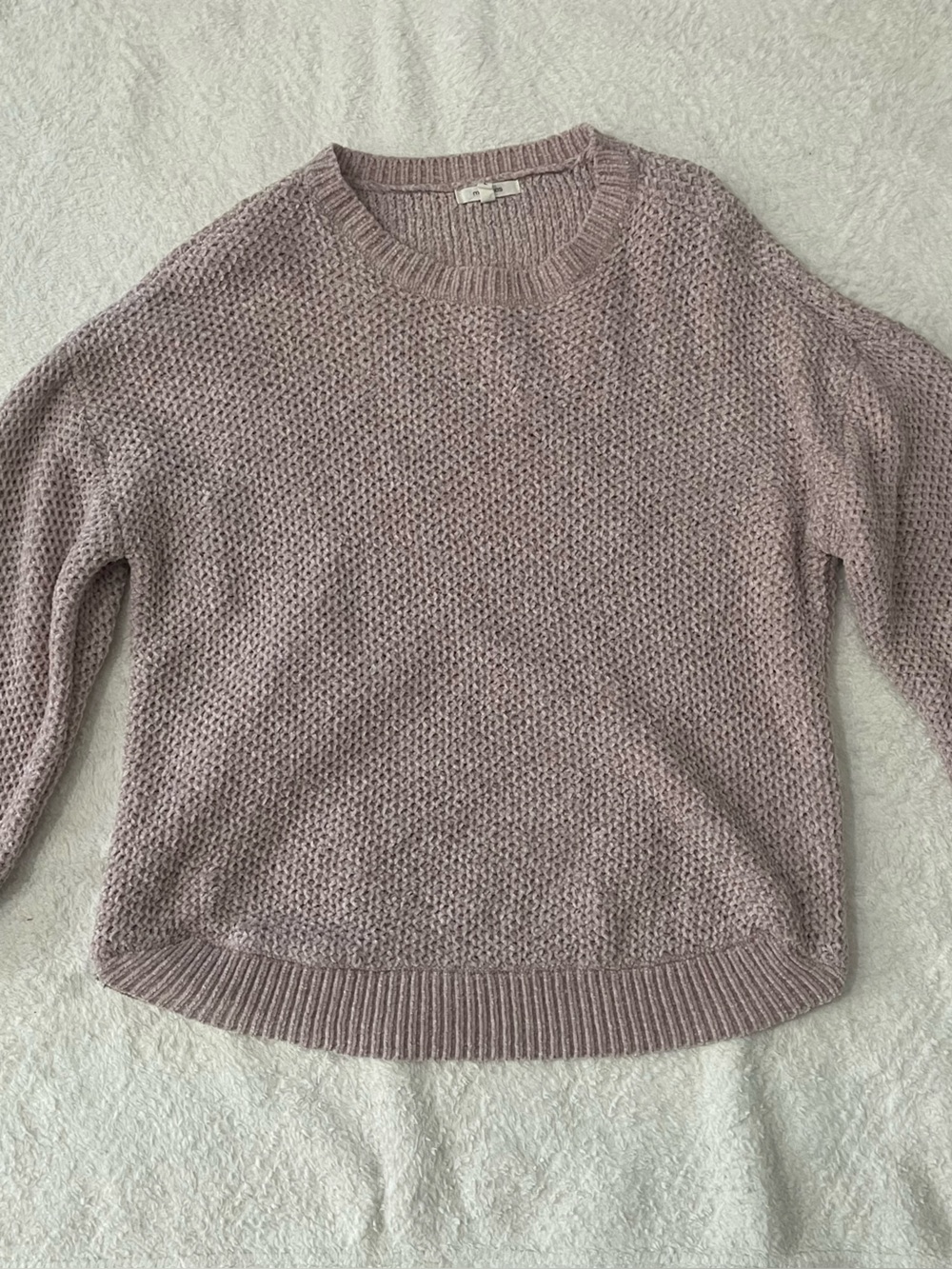 Maurices Dusty Lavender Crewneck Sweater